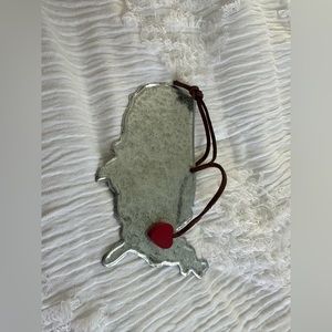 US Map Wondershop 6" Cork With Removable Star Pin Ornament Target Xmas Holiday